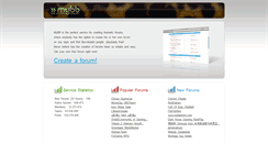 Desktop Screenshot of maminforum.com